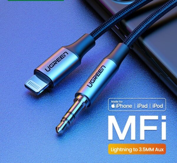 MFi Lightning to 3.5mm Aux Cable